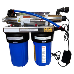 Under Sink 14W UV Sterilising Water Filter for Rainwater Tanks-Off Grid Living Supplies Australia