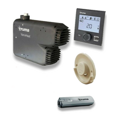 Varioheat Gas Heater With Cream Wall Cowl & Gas Level Check-Off Grid Living Supplies Australia