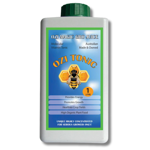 Vitamin B Grow Juice 1L for Use with Monsta Bud - Ozi Tonic-Off Grid Living Supplies