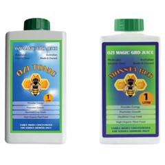 Vitamin B Grow Juice with Monsta Bud Nutrient 1L / 5L Kit - Ozi Tonic-Off Grid Living Supplies