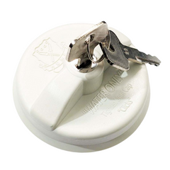 Water Filler Cap Keys White For Caravan & RVs-Off Grid Living Supplies Australia