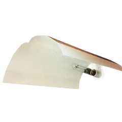 White Bat Wing Reflector Shade for CFL / HPS / MH / HID Grow Lights-Off Grid Living Supplies