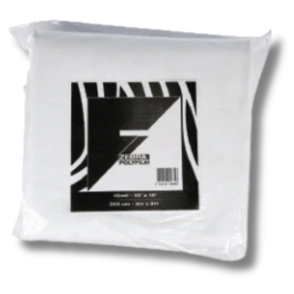 White Hydro Film 3x3m Black & White Total Block Out for Hydroponics-Off Grid Living Supplies