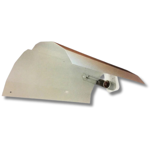 White Powder Coated Multi-Fold Wing Reflector 650x550mm-Off Grid Living Supplies