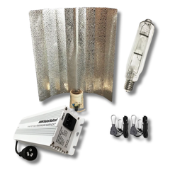 Wing Reflector Grow Light Kit with 600W Digital Ballast and MH Lamp-Off Grid Living Supplies