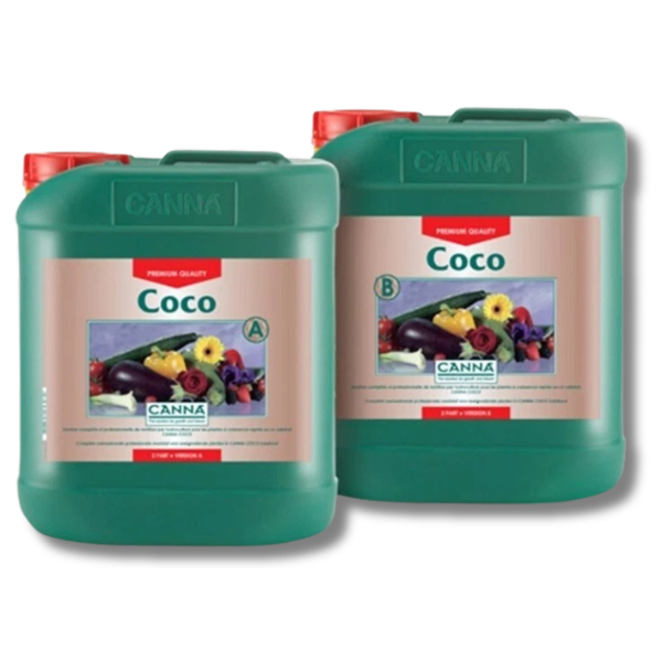 coco Medium Nutrient A&B 2x5L Grow Nutrient - Canna-Off Grid Living Supplies