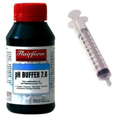 pH Buff 4 & 7 Calibration Solution Kit with Buffer Syringe-Off Grid Living Supplies