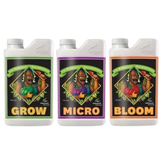 pH Perfect 3-Part Measuring Bottle Grow Bloom Micro - Advanced Nutrients-Off Grid Living Supplies
