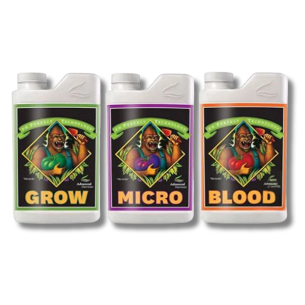 pH Perfect Grow Bloom Micro 3-Part 3x1L - Advanced Nutrients-Off Grid Living Supplies