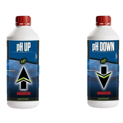 pH Up or Down 1L Non-Hazardous Adjustment Solutions - Nutrifield-Off Grid Living Supplies