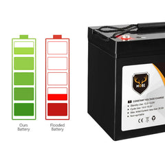 100AH 12V SLA Maintenance Free Low Self Discharge Rate AGM Deep Cycle Battery-Off Grid Living Supplies Australia