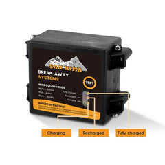 12V 5AH Built-In Battery Break Away System 1-2 Axle Capacity-Off Grid Living Supplies Australia