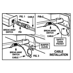 12V 5AH Built-In Battery Break Away System 1-2 Axle Capacity-Off Grid Living Supplies Australia