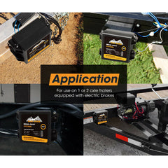 12V 5AH Built-In Battery Break Away System 1-2 Axle Capacity-Off Grid Living Supplies Australia