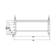 12V Aluminium Motorised Single Step + Switch for Motorhomes / Caravans - 150kg-Off Grid Living Supplies Australia