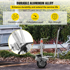 12V Electric Powered 350W Motorised Jockey Wheel Mover For Caravan / Trailer-Off Grid Living Supplies Australia