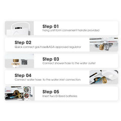 12V Portable Water Heating System - 8L Love My Caravan