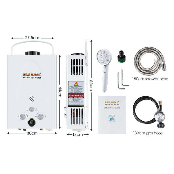 12V Portable Water Heating System - 8L Love My Caravan
