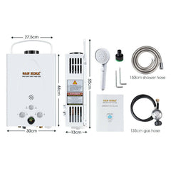 12V Portable Water Heating System - 8L Love My Caravan