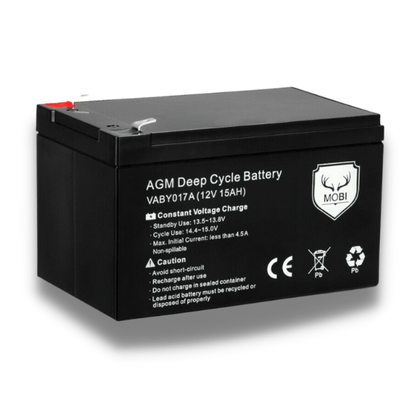 15AH 12V SLA Maintenance Free AGM Deep Cycle Battery-Off Grid Living Supplies Australia