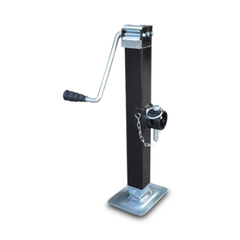 1x 350mm Extension Jack Stand + Solid Mount & Pre-welded Brackets for Caravans / Trailers / Ute Canopies - 3600kg-Off Grid Living Supplies Australia