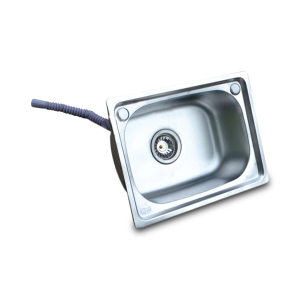 1x Stainless Kitchen Sink for Carvans / Camper Trailers-Off Grid Living Supplies Australia