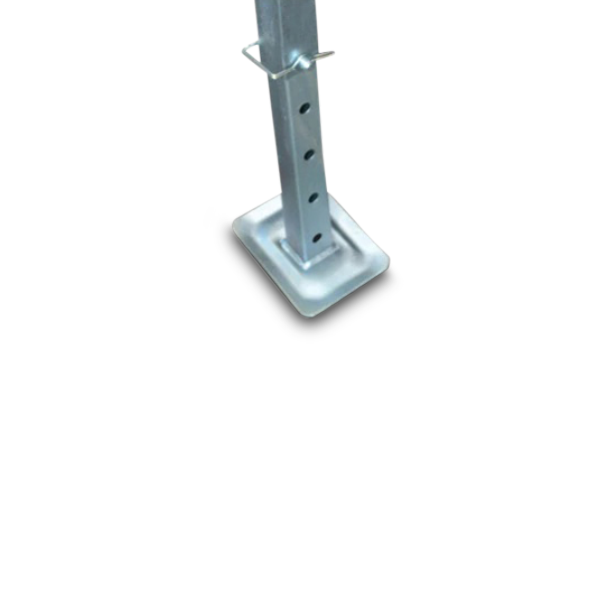 1x 350mm Extension Jack Stand + Solid Mount & Pre-welded Brackets for Caravans Trailers / Ute Canopies - 3600kg Love My Caravan