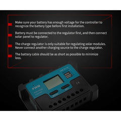 20A 12V/24V PWM Solar Charger Controller Love My Caravan