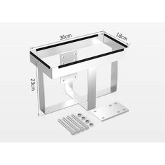 20L Jerry Can Holder + Mounting Plate for Caravans / Camper Trailers-Off Grid Living Supplies Australia