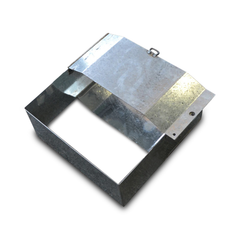 20L Jerry Can Holder Swinging Front for Caravans / RV's / Camper Trailers - 360mm x 195mm-Off Grid Living Supplies Australia