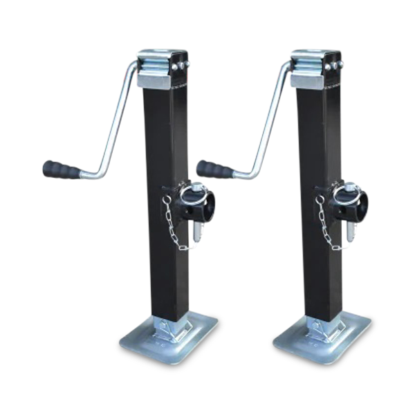 2x 350mm Extension Jack Stands for Caravans / Trailers / Ute Canopies - 3600kg-Off Grid Living Supplies Australia