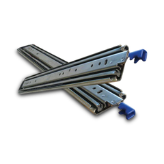 2x 355mm Lock In/Lock Out Drawer Slides - 227kg Rated-Off Grid Living Supplies Australia