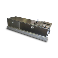 2x Drawer Full Length Slide Out Kitchen with Sink Tap for Caravans / Camper Trailers-Off Grid Living Supplies Australia