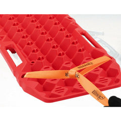 2x Recovery Tracks in Red + Leash - 10T-Off Grid Living Supplies Australia