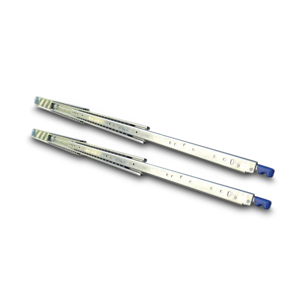 2x 1625mm Lock In/Lock Out Drawer Slides - 227kg Rated Love My Caravan