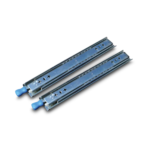 2x 600mm Lock In/Lock Out Drawer Slides - 125kg Rated Love My Caravan