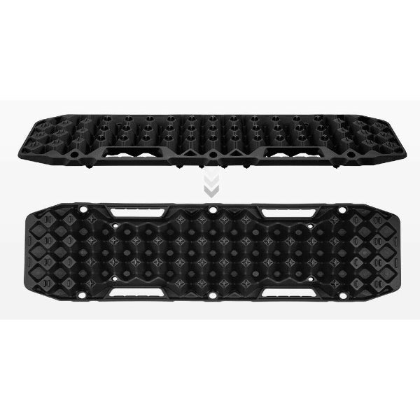 2x Recovery Tracks in Black + Leash & Mounting Pins - 10T Love My Caravan