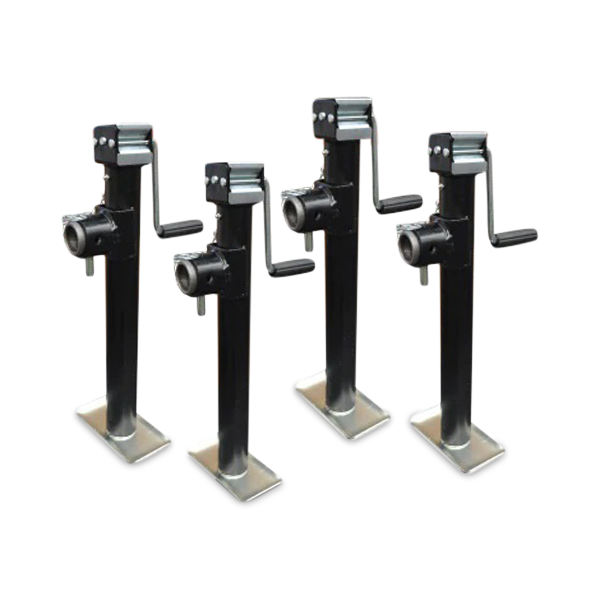 4x 385mm Extension Jack Stand for Caravans / Trailers / Ute Canopies - 907kg-Off Grid Living Supplies Australia