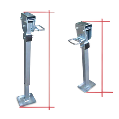4x Drop Down Corner Legs for Caravans / Camper Trailers - 640mm-820mm-Off Grid Living Supplies Australia