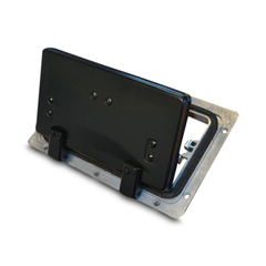 4x Pop Out Roof Air Vent in Black + Rubber Seals for Carvans / Camper Trailers / Canopies - 238mm x 147mm-Off Grid Living Supplies Australia