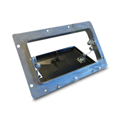 4x Pop Out Roof Air Vent in Black + Rubber Seals for Carvans / Camper Trailers / Canopies - 238mm x 147mm-Off Grid Living Supplies Australia