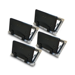 4x Pop Out Roof Air Vent in Black + Rubber Seals for Carvans / Camper Trailers / Canopies - 238mm x 147mm-Off Grid Living Supplies Australia