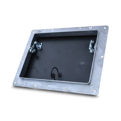 4x Pop Out Roof Air Vent in Black + Rubber Seals for Carvans / Camper Trailers / Canopies - 264mm x 213mm-Off Grid Living Supplies Australia