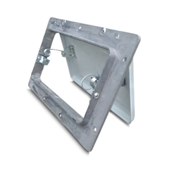 4x Pop Out Roof Air Vent in White + Rubber Seals for Caravans / Camper Trailers / Canopies - 238mm x 147mm-Off Grid Living Supplies Australia