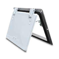 4x Pop Out Roof Air Vent in White + Rubber Seals for Caravans / Camper Trailers / Canopies - 264mm x 213mm-Off Grid Living Supplies Australia