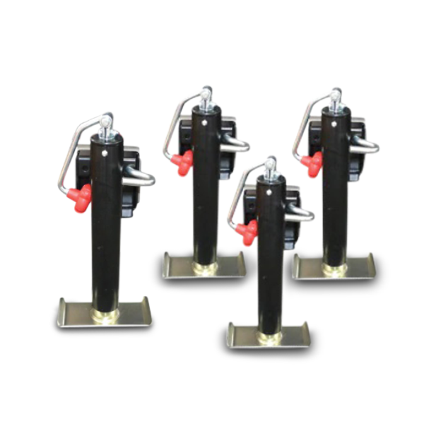 4x 250mm Extension Jack Stands for Caravans Trailers / Ute Canopies - 2267kg Love My Caravan