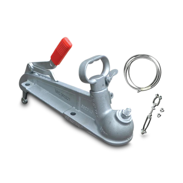 50mm Electric Ball Coupling Kit for Caravans / Trailers - 3500kg-Off Grid Living Supplies Australia