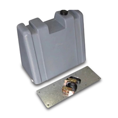 60L Polyethylene Upright Water Tank + Mounting Kit for Caravans / Camper Trailers-Off Grid Living Supplies Australia