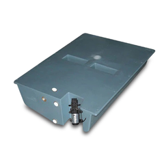 70L Polyethylene Underbody Water Tank + Pump for Caravans / Camper Trailers-Off Grid Living Supplies Australia