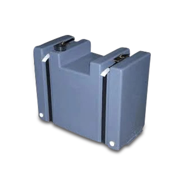 90L Polyethylene Upright Water Tank + Mounting Kit for Caravans / Camper Trailers-Off Grid Living Supplies Australia